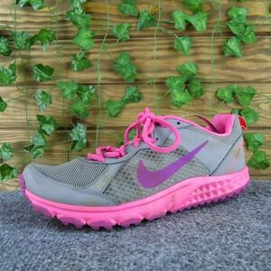 Nike Women's Wild Trail Sneaker Pink Synthetic‎ Sz 8 Medium  Used 2025
